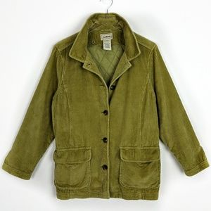 LL Bean corduroy blazer with removable liner